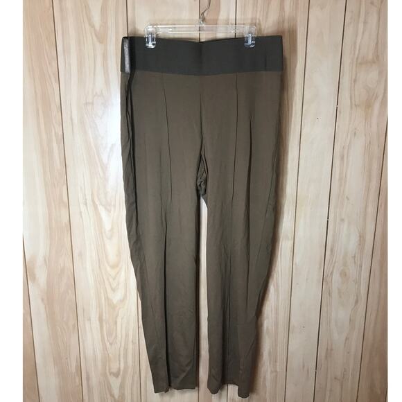 Blair Brown Soft & Comfortable Stretchy Tapered Pants XL - Picture 1 of 4